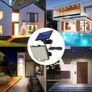 1/2pcs Solar Light Outdoor, 106 LED Super Bright Motion Sensor Light, Solar Strong Power LED Garden Wall Lamp with 4 Working Modes, LED Outdoor Wall Light for Garden, Patio, Garage, Front Door, Pool, Steps, Fence, Street Ligh