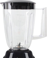 MELLERWARE Jug Blender Plastic Black 1L 300W "Fusion"
