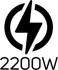 Mellerware 22300WH Glass Kettle 360 Degree Cordless, White, 1.8L