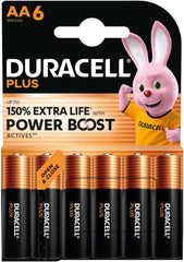 Duracell Plus AA Alkaline Batteries 1.5V