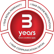 Mellerware 22300WH Glass Kettle 360 Degree Cordless, White, 1.8L