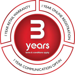 Mellerware 22300WH Glass Kettle 360 Degree Cordless, White, 1.8L