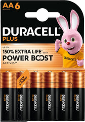 Duracell Plus AA Alkaline Batteries 1.5V