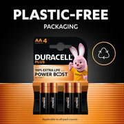 Duracell Plus AA Alkaline Batteries 1.5V