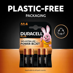 Duracell Plus AA Alkaline Batteries 1.5V