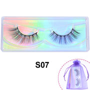 Wholesale 3D Mink Lashes Natural Wispy False Eyelashes Makeup Beauty Lashes in Bulk Volume Cilia Set