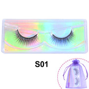 Wholesale 3D Mink Lashes Natural Wispy False Eyelashes Makeup Beauty Lashes in Bulk Volume Cilia Set