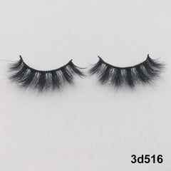 Mink Eyelashes Real Mink Hair Fluffy Messy Natural Eyelashes Handmade Fake lashes Makeup Beauty Lashes Mink