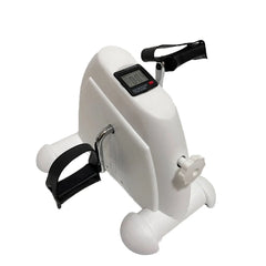 Pedal Exerciser Cycle Mini Bike Leg Arm Trainer Under Desk Electronic Display Fitness Gym Home