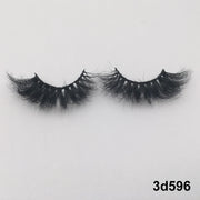 Mink Eyelashes Real Mink Hair Fluffy Messy Natural Eyelashes Handmade Fake lashes Makeup Beauty Lashes Mink