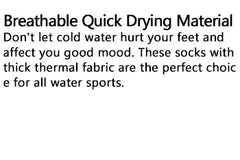 Neoprene Socks 3mm for Swimming Diving Sup Socks, Rubber Sole Socks Non-Slip,Swim socks,Surf Board socks,Water proof socks