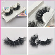 Mink Eyelashes Real Mink Hair Fluffy Messy Natural Eyelashes Handmade Fake lashes Makeup Beauty Lashes Mink