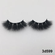 Mink Eyelashes Real Mink Hair Fluffy Messy Natural Eyelashes Handmade Fake lashes Makeup Beauty Lashes Mink