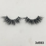 Mink Eyelashes Real Mink Hair Fluffy Messy Natural Eyelashes Handmade Fake lashes Makeup Beauty Lashes Mink