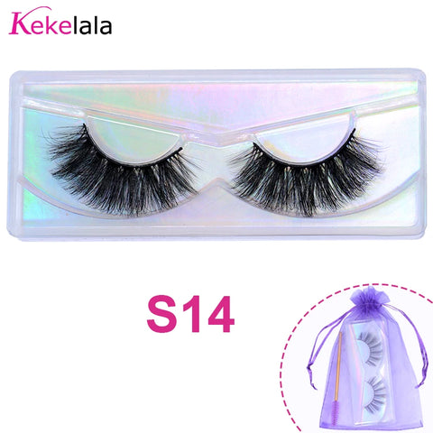 Wholesale 3D Mink Lashes Natural Wispy False Eyelashes Makeup Beauty Lashes in Bulk Volume Cilia Set