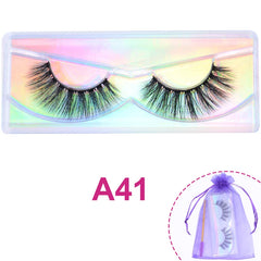 Wholesale 3D Mink Lashes Natural Wispy False Eyelashes Makeup Beauty Lashes in Bulk Volume Cilia Set