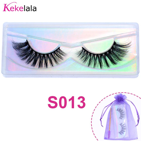 Wholesale 3D Mink Lashes Natural Wispy False Eyelashes Makeup Beauty Lashes in Bulk Volume Cilia Set