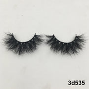Mink Eyelashes Real Mink Hair Fluffy Messy Natural Eyelashes Handmade Fake lashes Makeup Beauty Lashes Mink