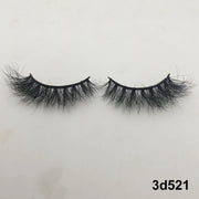 Mink Eyelashes Real Mink Hair Fluffy Messy Natural Eyelashes Handmade Fake lashes Makeup Beauty Lashes Mink