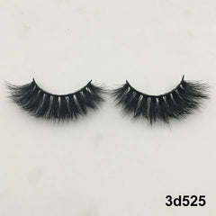Mink Eyelashes Real Mink Hair Fluffy Messy Natural Eyelashes Handmade Fake lashes Makeup Beauty Lashes Mink