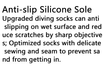 Neoprene Socks 3mm for Swimming Diving Sup Socks, Rubber Sole Socks Non-Slip,Swim socks,Surf Board socks,Water proof socks