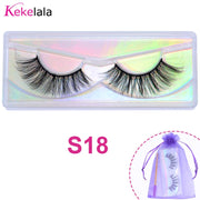 Wholesale 3D Mink Lashes Natural Wispy False Eyelashes Makeup Beauty Lashes in Bulk Volume Cilia Set