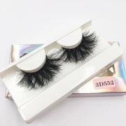 Mink Eyelashes Real Mink Hair Fluffy Messy Natural Eyelashes Handmade Fake lashes Makeup Beauty Lashes Mink