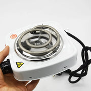 500W Electric Stove Shisha Coal Burner  Hot Plate Iron Burner Travel Portable Cooking Appliances Coffee Heater Chicha EU Plug