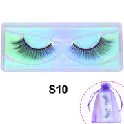 Wholesale 3D Mink Lashes Natural Wispy False Eyelashes Makeup Beauty Lashes in Bulk Volume Cilia Set