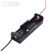 AA Battery Case AA Battery Box 1/2/3/4 Slot AA Battery Holder 14500 AA Storage Box DIY With Leads Series Connection