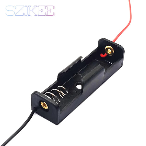 AA Battery Case AA Battery Box 1/2/3/4 Slot AA Battery Holder 14500 AA Storage Box DIY With Leads Series Connection