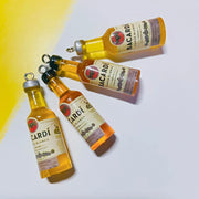 10Pcs Drink Alcohol Wine Bottle Charms for Pendant Jewelry