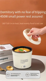 Home Student Dormitory Small Electric Cooker Electric Cooker Multifunctional Electric Cooker Small Mini Instant Noodles Pot