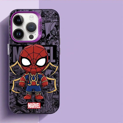 Marvel Sipiderman Groot- Phone Case for iPhone 15 16 Pro Max 11 13 Pro 14 Plus 12 11Pro 15Pro Max Shockproof Soft Cover