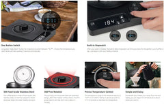 Electric Kettle Intelligent Constant Temperature Fine Mouthed Electric Kettle Hand Brewed Coffee Kettle Goose Neck Kettle