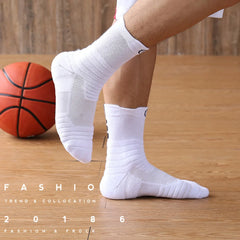 Breathable Basketball Socks Outdoor Cycling Socks Sports Socks Protect Feet Wicking Bike Running Football Sport Socks Men Socks