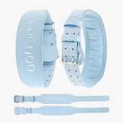 1PC GOUNOD Matt PU Sports Belt Fitness Squat Deadlift Weightlifting Belt Fitness Protection