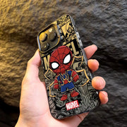Marvel Sipiderman Groot- Phone Case for iPhone 15 16 Pro Max 11 13 Pro 14 Plus 12 11Pro 15Pro Max Shockproof Soft Cover