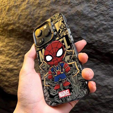 Marvel Sipiderman Groot- Phone Case for iPhone 15 16 Pro Max 11 13 Pro 14 Plus 12 11Pro 15Pro Max Shockproof Soft Cover