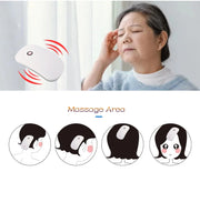 Electric Head Massager Scalp Vibration Brush Hair Massager Comb Anxiety Physiotherapy Apparatus Scalp Massager masajeador