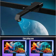 Smart TV LED Backlight with Camera for 55-75 inch Screens RGBIC LED Strip Lights Music Sync APP Control LED Ambient Lighting