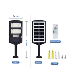 1000000LM Solar Led Light Outdoor 4000W Sunlight Powerful Outdoor Motion Sensor Solar Lamp Garden Street Spotlight Wall Lamp