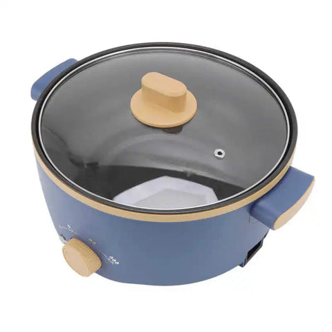 800W Electric Cooker 2.5L 3 Speed Control Single Layer Electric Pot Multifunctional Cooker Home Kitchen Cookware