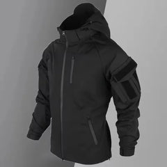 Tactical Waterproof Sets Men Wear Resistant Combat Training Suit Outdoor Multi-pocket Uniform Airsoft Camping Hiking Tracksuit