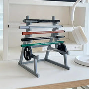 Miniso Barbell Pen Holder Fitness Themed Fitness Pen Holder Perfect Gift for Fitness Enthusiasts Weightlifters