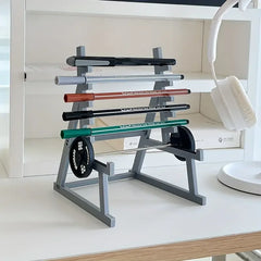 Miniso Barbell Pen Holder Fitness Themed Fitness Pen Holder Perfect Gift for Fitness Enthusiasts Weightlifters