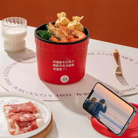 Home Student Dormitory Small Electric Cooker Electric Cooker Multifunctional Electric Cooker Small Mini Instant Noodles Pot