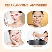 Eye Massager Hot Compress Eye Fatigue Relief Massager Vibration Massage Eye Relaxation Massager