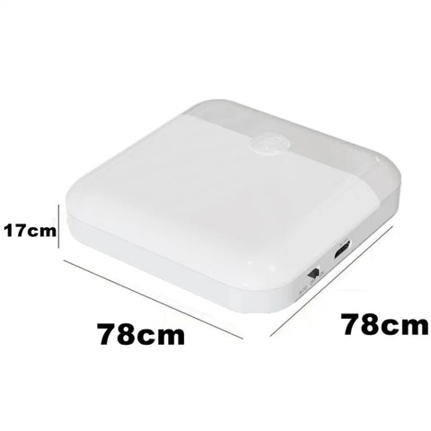 Motion Sensor Led Light Usb Charging Square Lamp for Bedroom Kitchen Stair