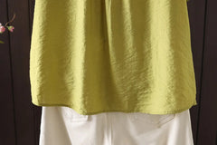 Women Clothing Streetwear Casual Fashion Elegant Cotton Linen Embroidery Vintage Clothes Tops Shirts for Women Tees